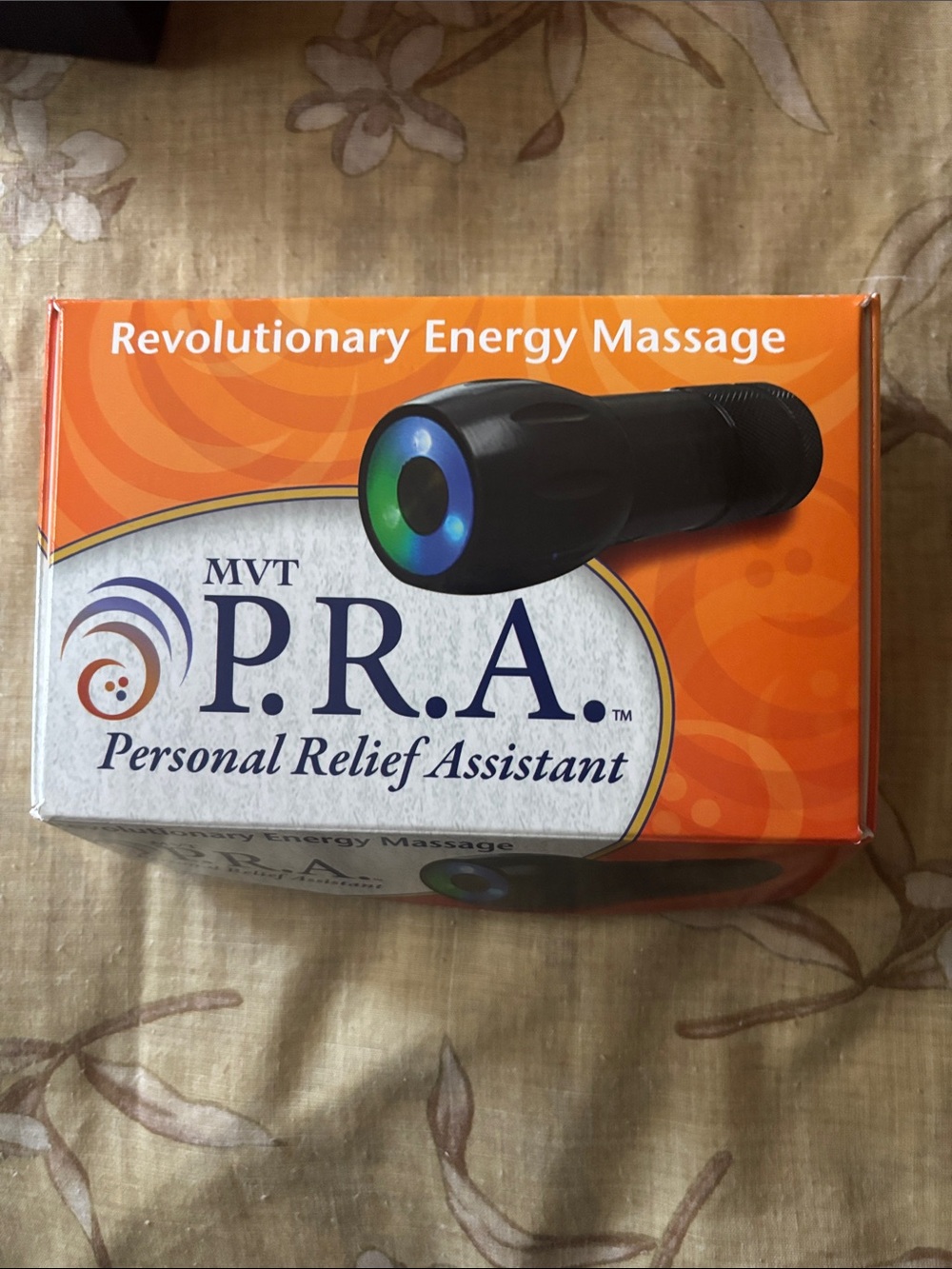 Personal Relief Assistant - Black with Multicolor Light